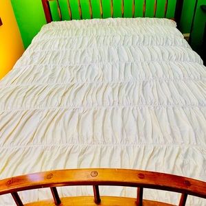 Anthropologie Home Queen Size Cotton Duvet Cover